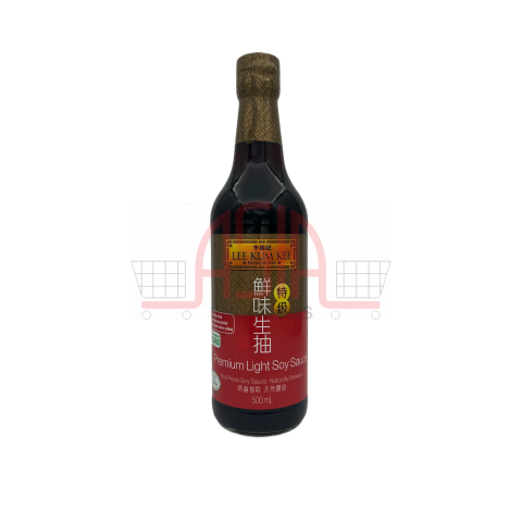 LKK Soy Sauce LIGHT SMALL Glass 500ML x 12